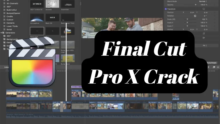 Final Cut Pro X Crack